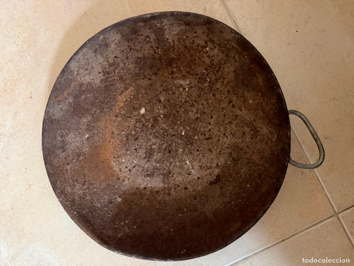 Militaria: Plato de trinchera en hierro - Foto 2