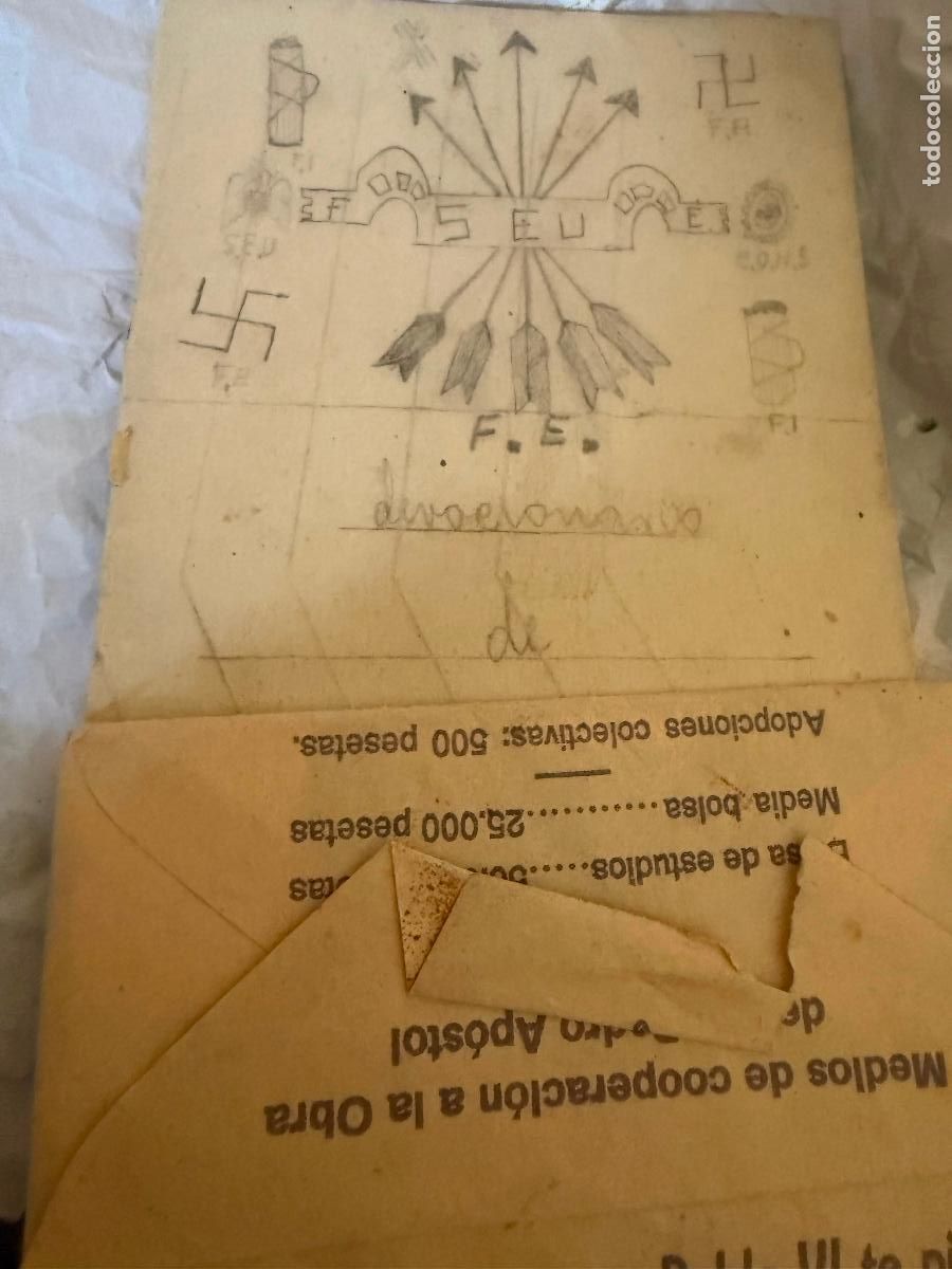 Militaria: Devocionario infantil dibujos bando nacional