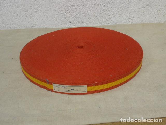 Militaria: Antiguo gran rollo de correa de fusil original del somaten armado de Alfonso XIII a Guerra civil