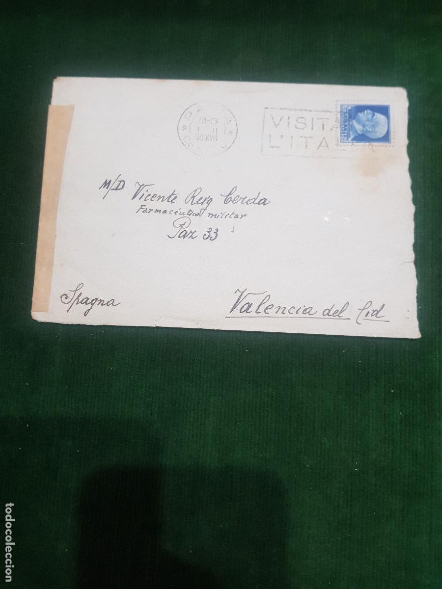 Militaria: CENSURA MILITAR CORRESPONDENCIA MILITAR-DEL AUTOR LIBRO MASCARAS DE GUERRA