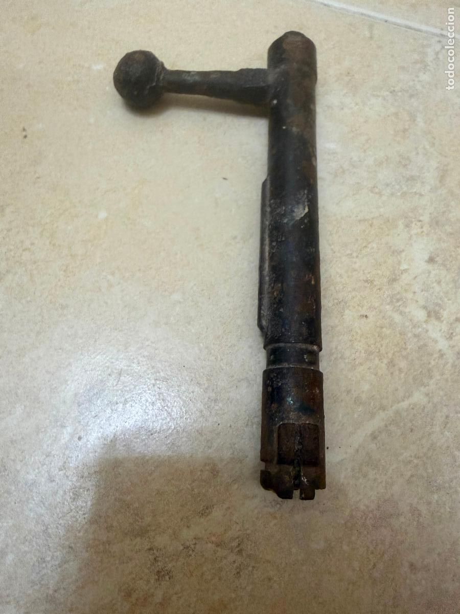 Militaria: Cerrojo fusil guerra civil