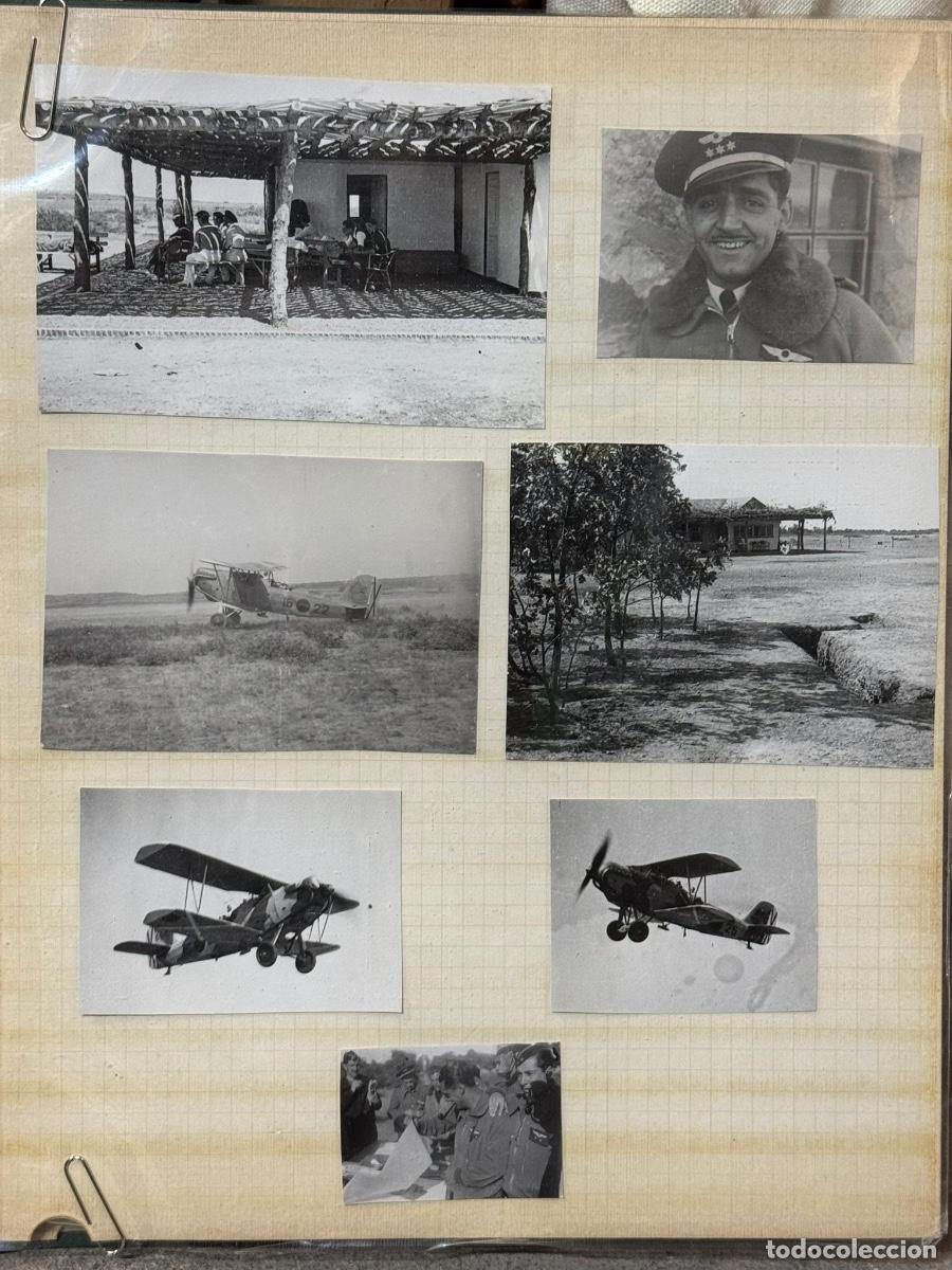 Militaria: &Aacute;lbum fotos legi&oacute;n c&oacute;ndor y norte &Aacute;frica 1936 1939 Guerra civil aviador aviaci&oacute;n