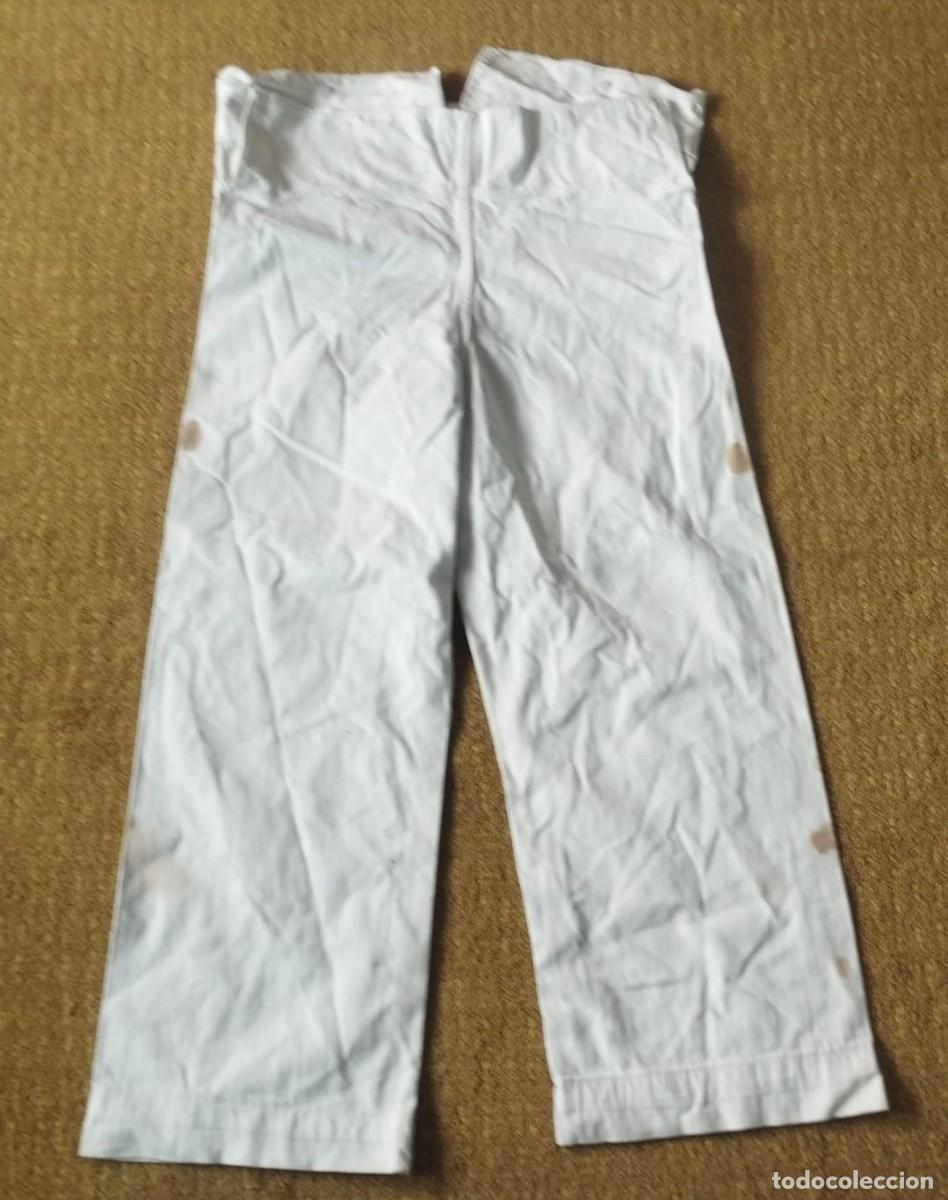 Militaria: PANTALON BLANCO DE VERANO DE LA MARINA, ARMADA ESPA&Ntilde;OLA, A&Ntilde;OS, 30, GUERRA CIVIL ESPA&Ntilde;OLA 1936/1939.