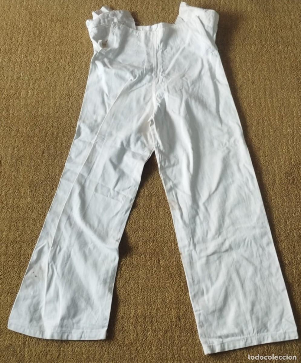Militaria: PANTALON BLANCO DE VERANO DE LA MARINA, ARMADA ESPA&Ntilde;OLA, A&Ntilde;OS, 30, GUERRA CIVIL ESPA&Ntilde;OLA 1936/1939.