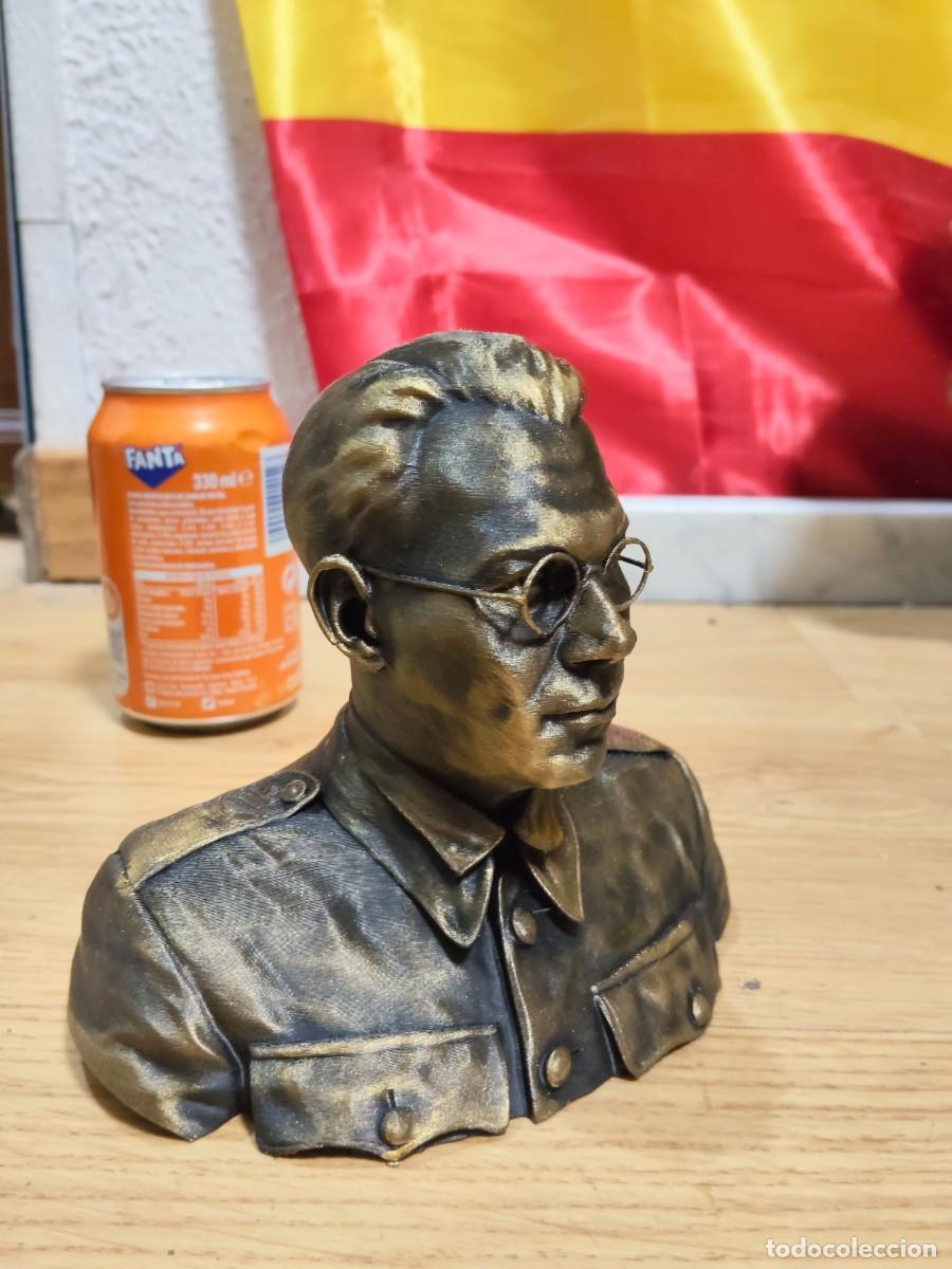Militaria: Busto del general mola - Foto 2