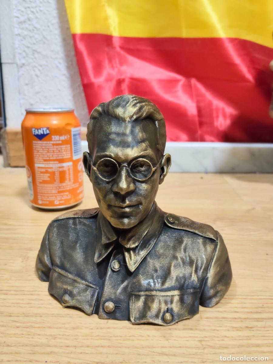 Militaria: Busto del general mola - Foto 3
