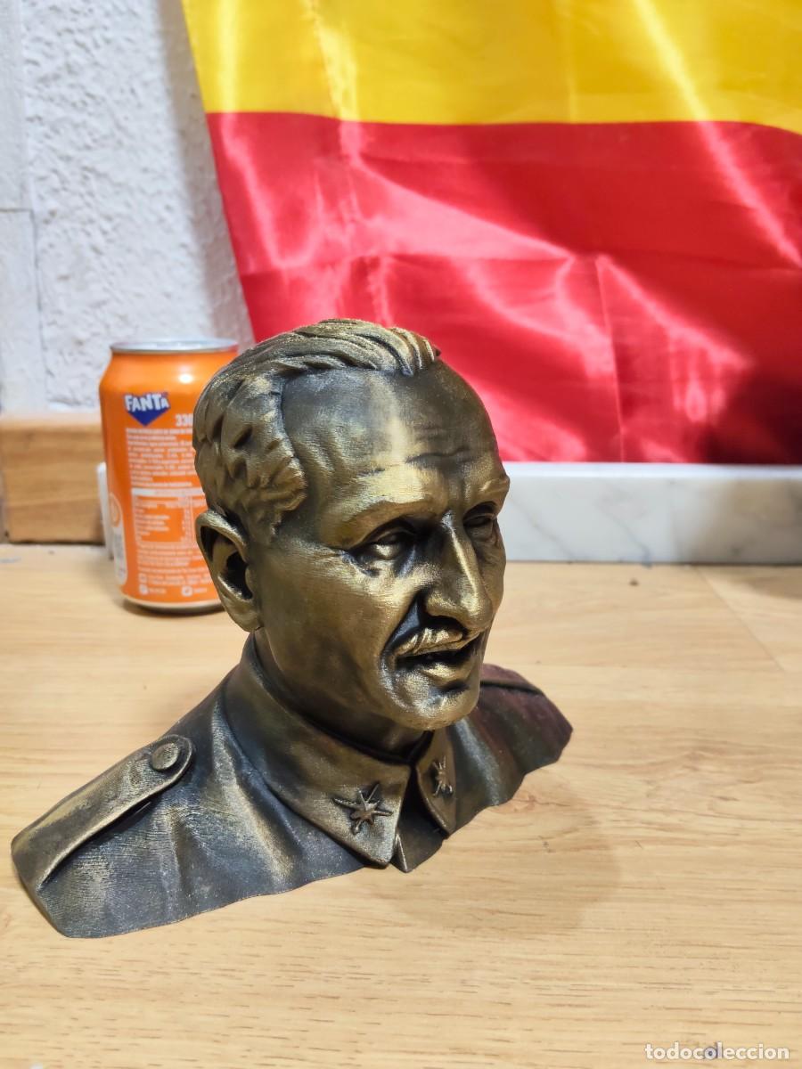 Militaria: Busto de Queipo de Llano - Foto 2
