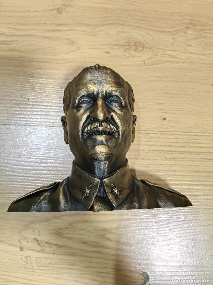 Militaria: Busto de Queipo de Llano - Foto 5