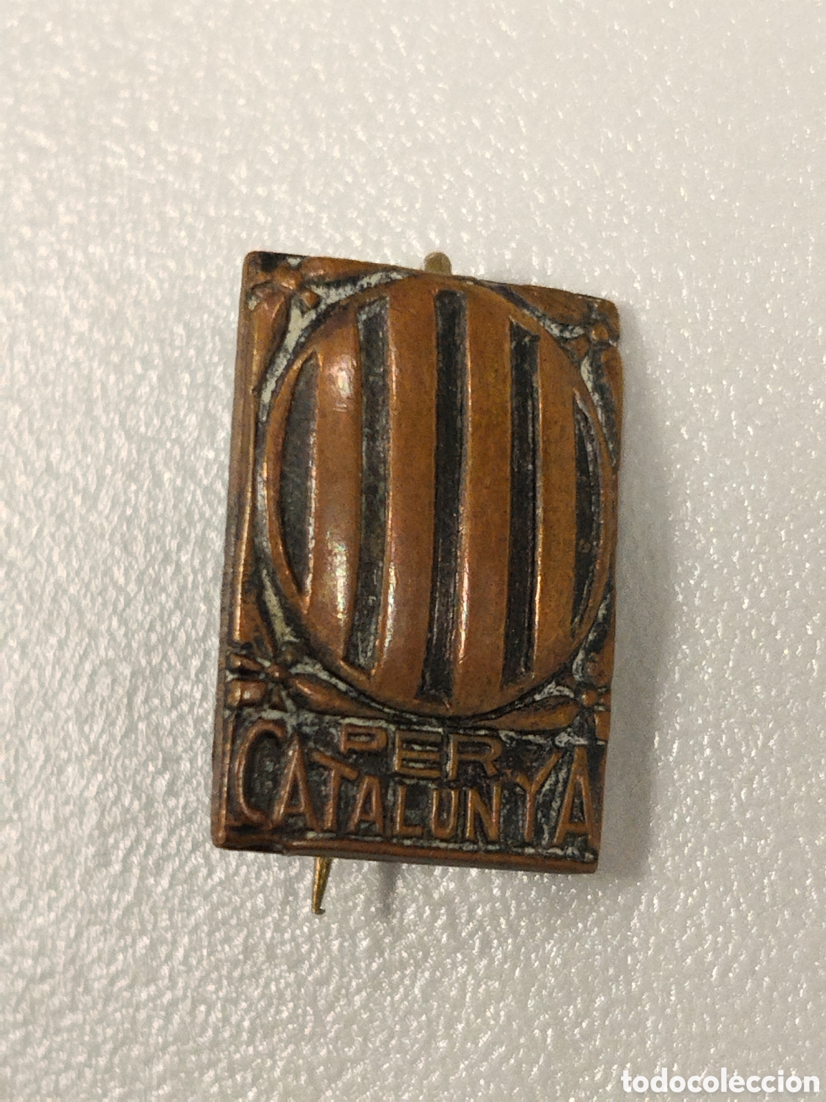Military Antiques: Insignia republicana guerra civil per catalunya.generalitat.ejercito popular.erc.lluis companys.esta