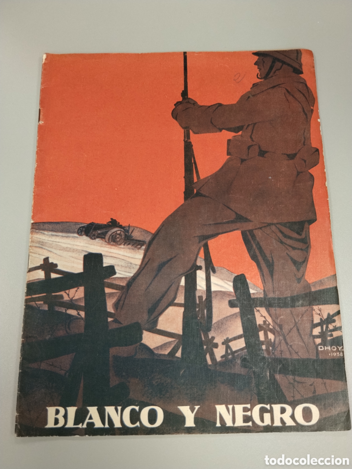 Militaria: Revista anarquista guerra civil blanco y negro.mayo 1938.ejercito popular.republicana.miliciano