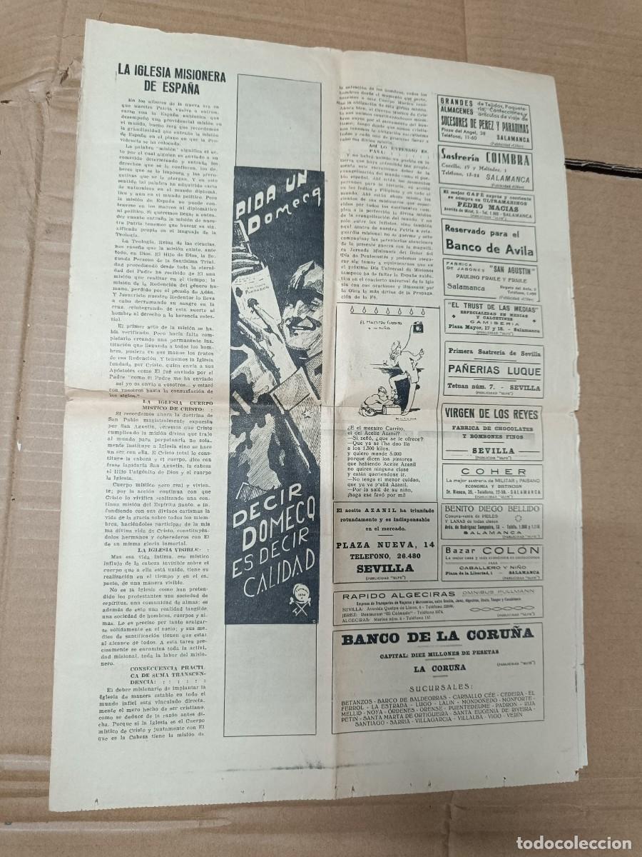 Militaria: ANTIGUO DIARIO LA METRALLETA, BANDO NACIONAL, GUERRA CIVIL, INCOMPLETO -P2