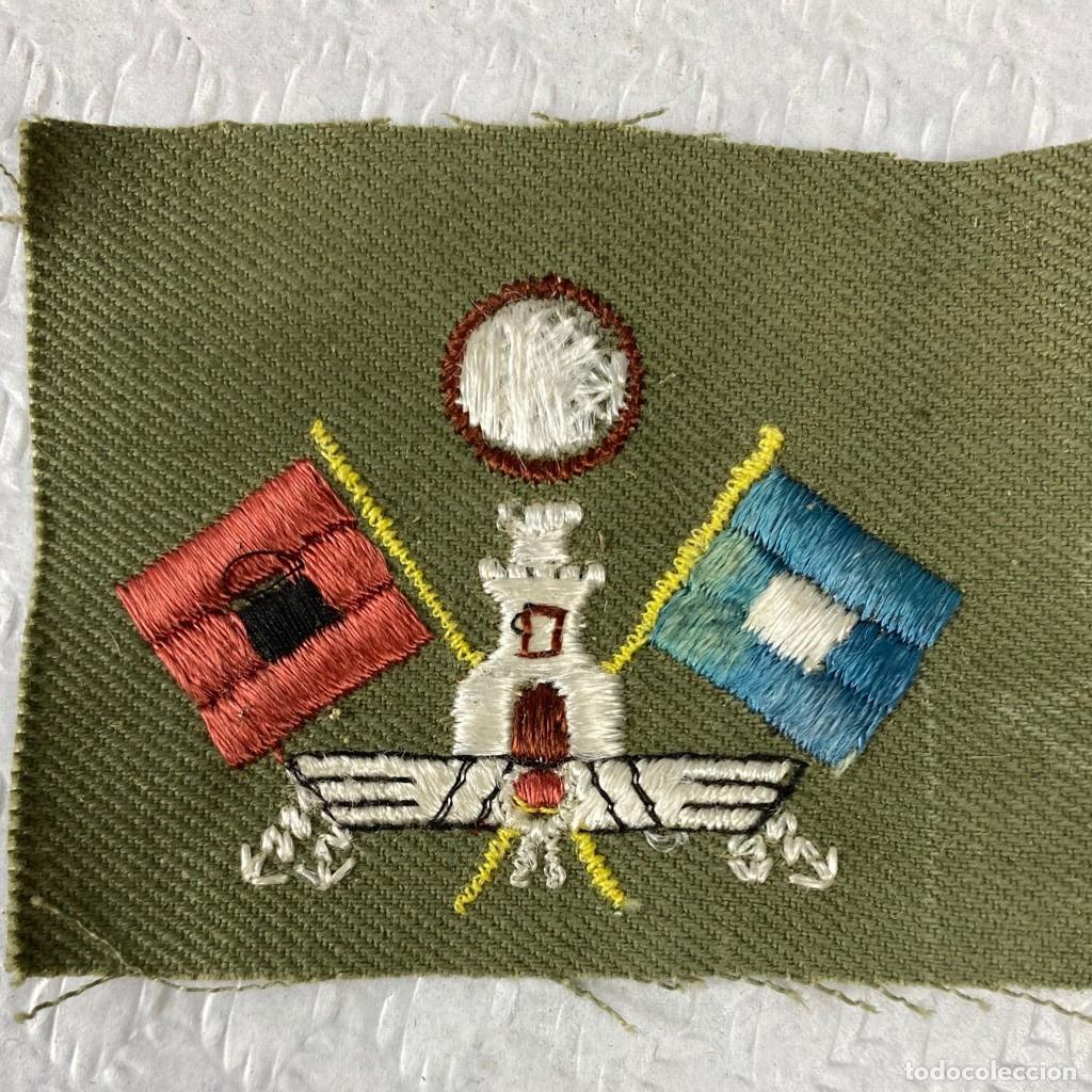 Militaria: Distintivo de Transmisiones Se&ntilde;alero Ingenieros Aerostaci&oacute;n y Aviaci&oacute;n