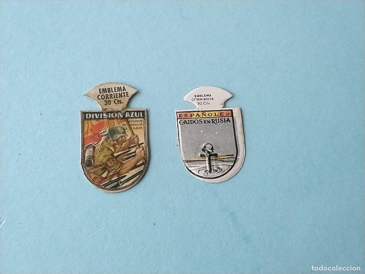 Militaria: Emblemas Auxilio Social Espa&ntilde;a