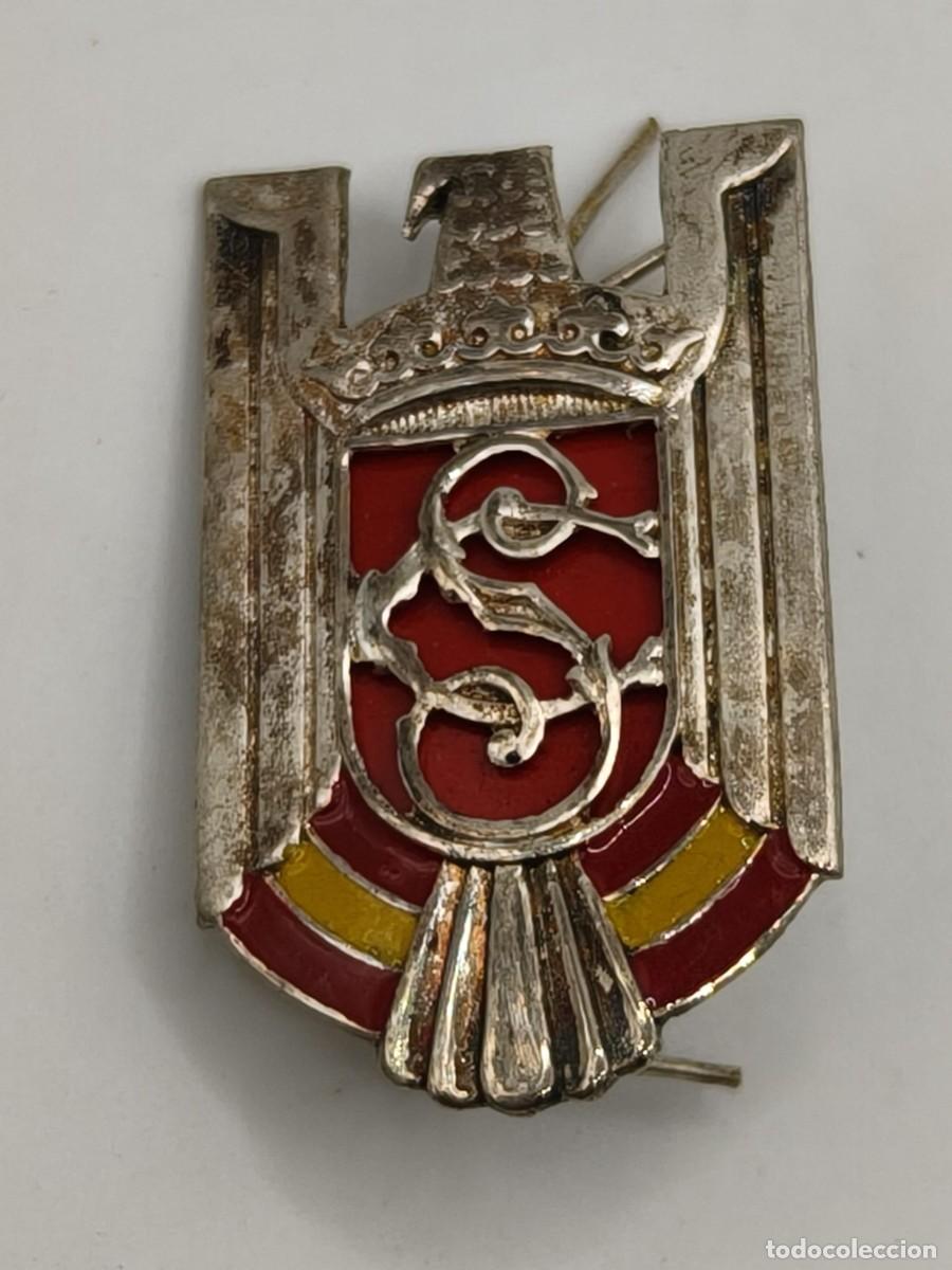 Militaria: Distintivo de guerra Civil Cuerpo de Seguridad