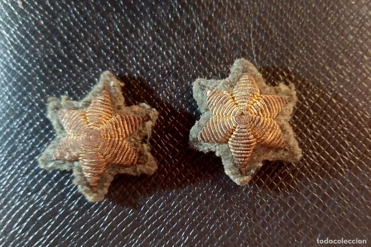 Militaria: Estrellas alf&eacute;rez provisional Guerra Civil
