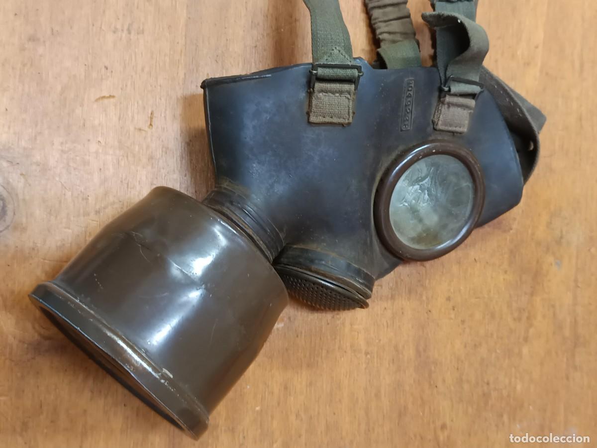Militaria: Mascara antig&aacute;s militar guerra civil T35