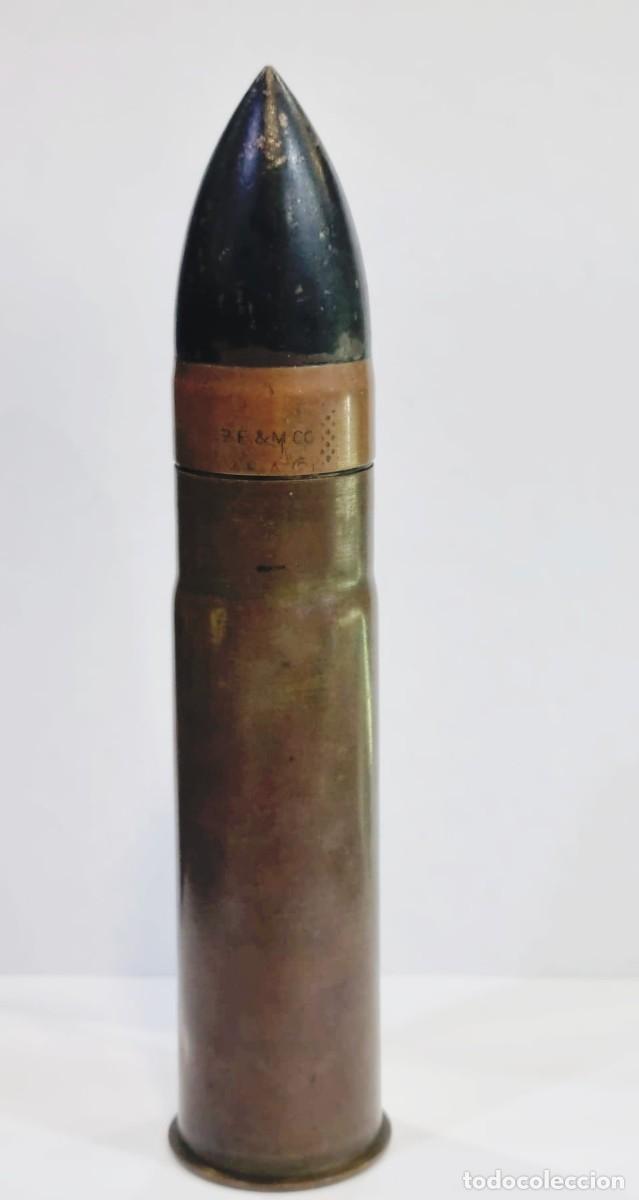 Militaria: Proyectil de artiller&iacute;a Primera Guerra Mundial