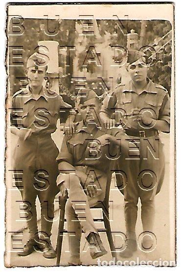 Militaria: LA CUEVA DE LA MORA RIOTINTO HUELVA PROCEDENTE FOTOGRAFIA UNICA 7X4 M39