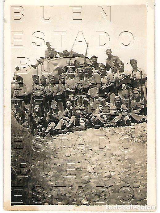 Militaria: CON CENSURA LA CUEVA DE LA MORA RIOTINTO HUELVA PROCEDENTE FOTOGRAFIA UNICA 8X6 M39