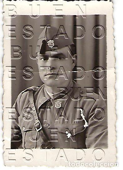Militaria: LA CUEVA DE LA MORA RIOTINTO HUELVA JOSE MANUEL MORON PROCEDENTE FOTOGRAFIA UNICA 6X4 M39