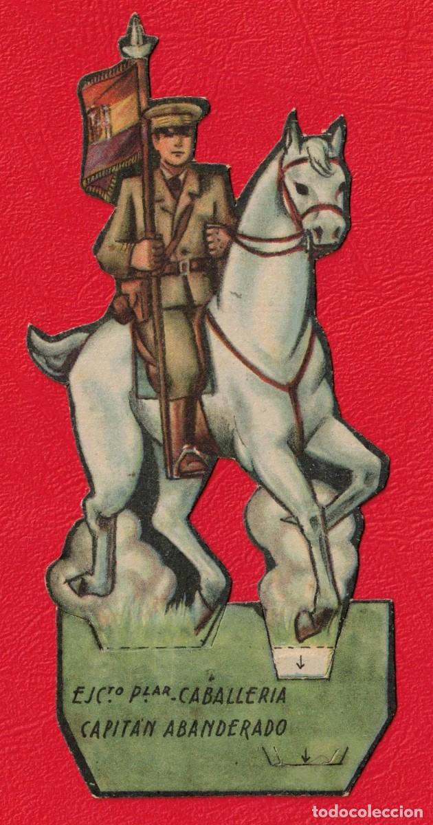Militaria: Guerra Civil II Republica Ejercito Popular Capitan Abanderado Magatzems Alemanys