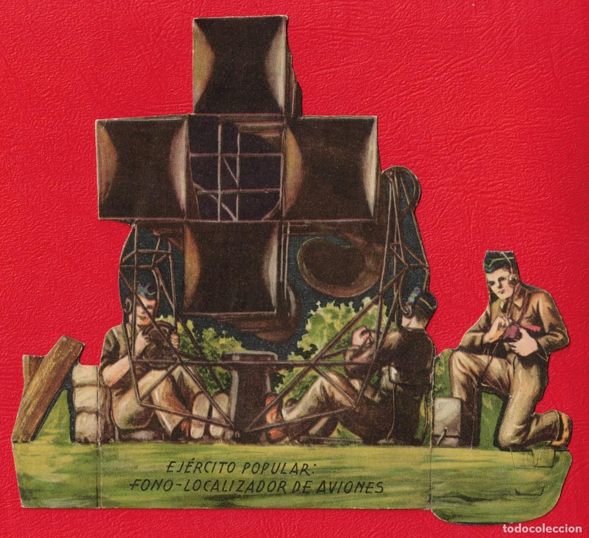 Militaria: Guerra Civil II Republica Ejercito Popular Fono-localizador de aviones Magatzems Alemanys
