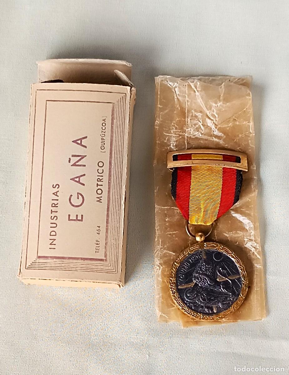 Militaria: GUERRA CIVIL. MEDALLA DE LA CAMPA&Ntilde;A. EGA&Ntilde;A, EN SU CAJA ORIGINAL.