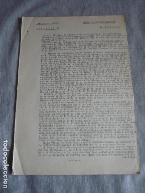 Militaria: GUERRA CIVIL 1938 AMPOSTA GANDESA CORBERA VILLALBA DE LOS ARCOS TARRAGONA CUERPO EJERCITO MARROQUI