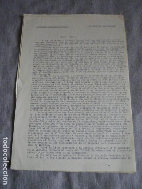 Militaria: GUERRA CIVIL 1938 BELCHITE MEZALOCHA MUEL DESCRIPCION AVANCE CUERPO EJERCITO MARROQUI