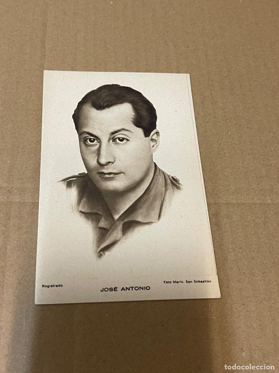 Militaria: TARJETA POSTAL JOSE ANTONIO PRIMO DE RIVERA. C. 1940. HUECOGRABADO SAN SEBASTI&Aacute;N