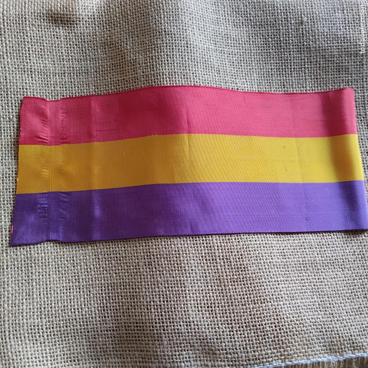 Militaria: BANDERA REPUBLICANA GUERRA CIVIL
