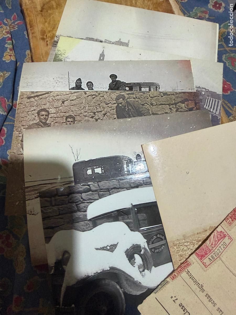 Militaria: Copias de fotograf&iacute;as Belchite codo guerra civil