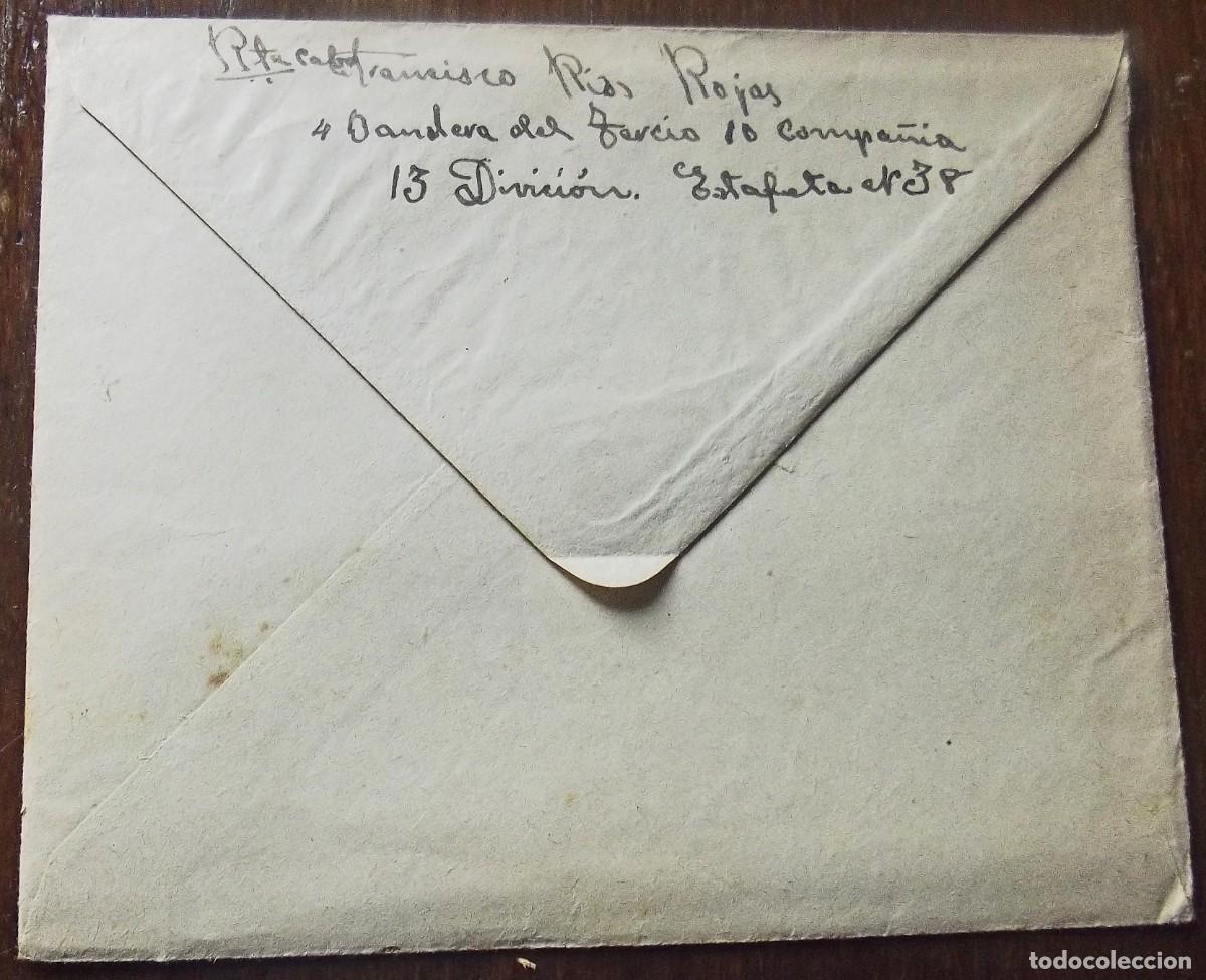 Militaria: Cuatro cartas de soldados a madrinas de guerra.