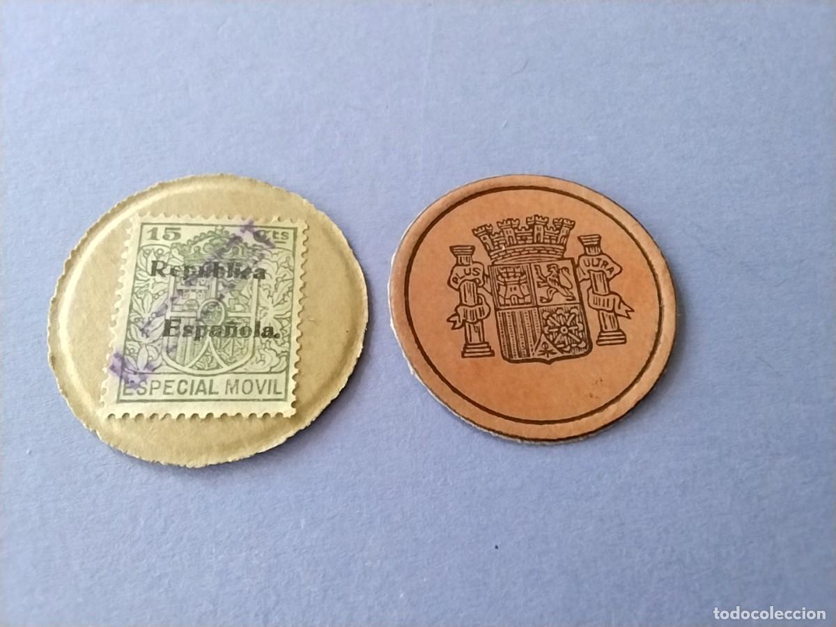 Militaria: Sello moneda Rep&uacute;blica
