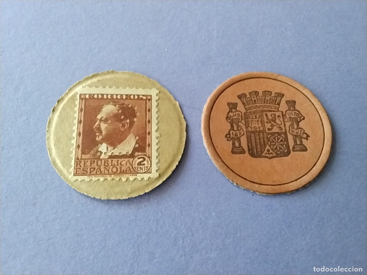 Militaria: Sello moneda Rep&uacute;blica