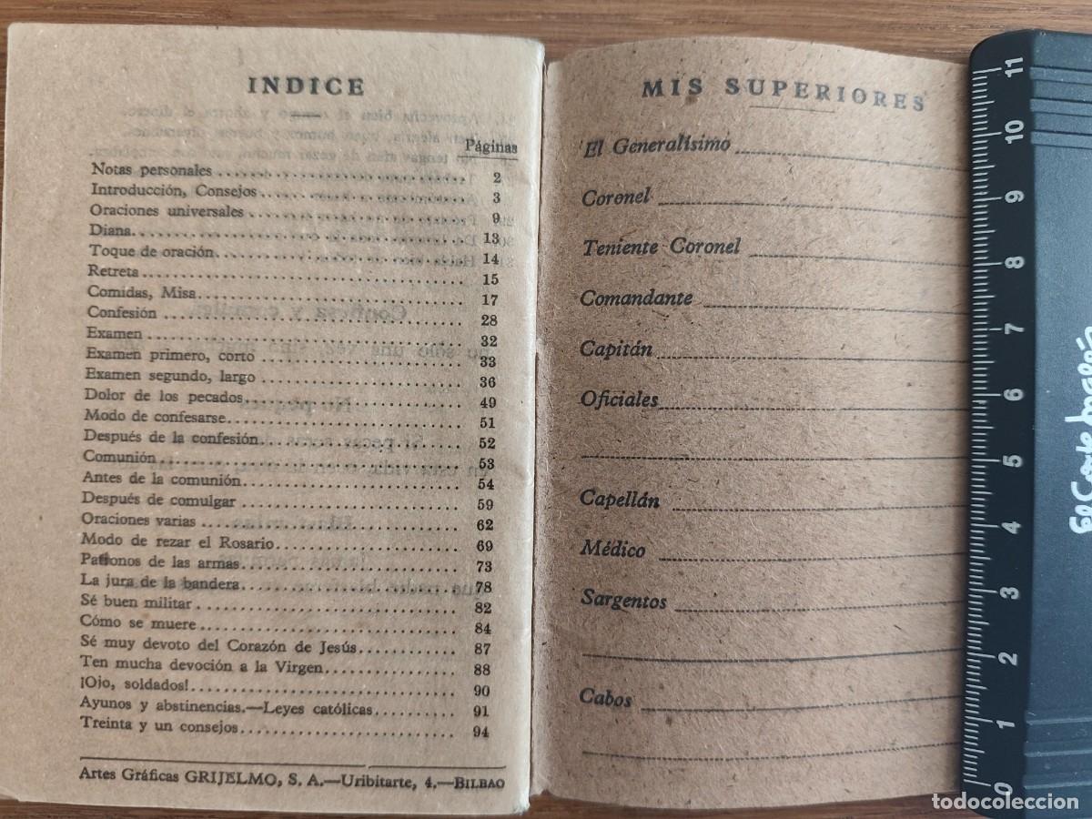 Militaria: DEVOCIONARIO MILITAR 1938 - Foto 5