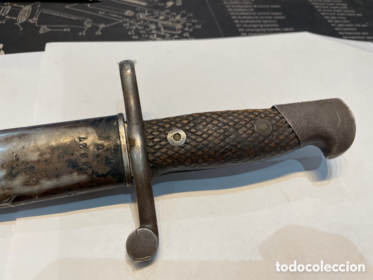 Militaria: Bayoneta mauser coru&ntilde;a - Foto 2