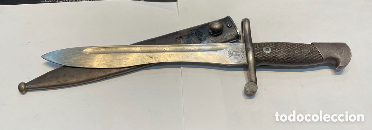Militaria: Bayoneta mauser coru&ntilde;a - Foto 3