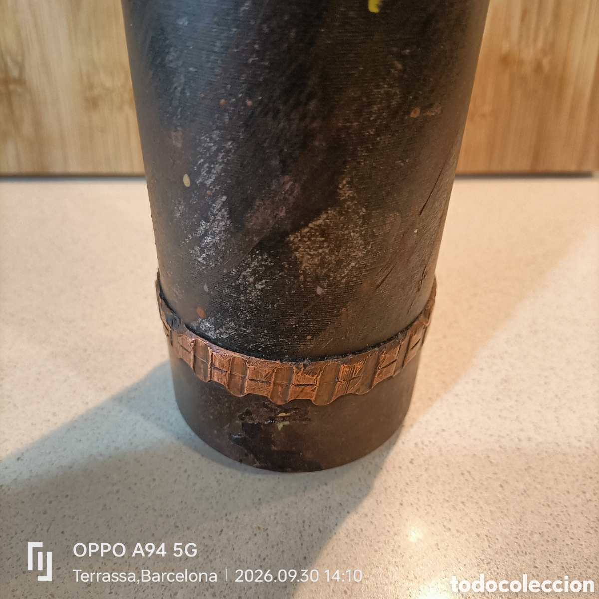 Militaria: Proyectil GCE Frente del Ebro - Foto 3