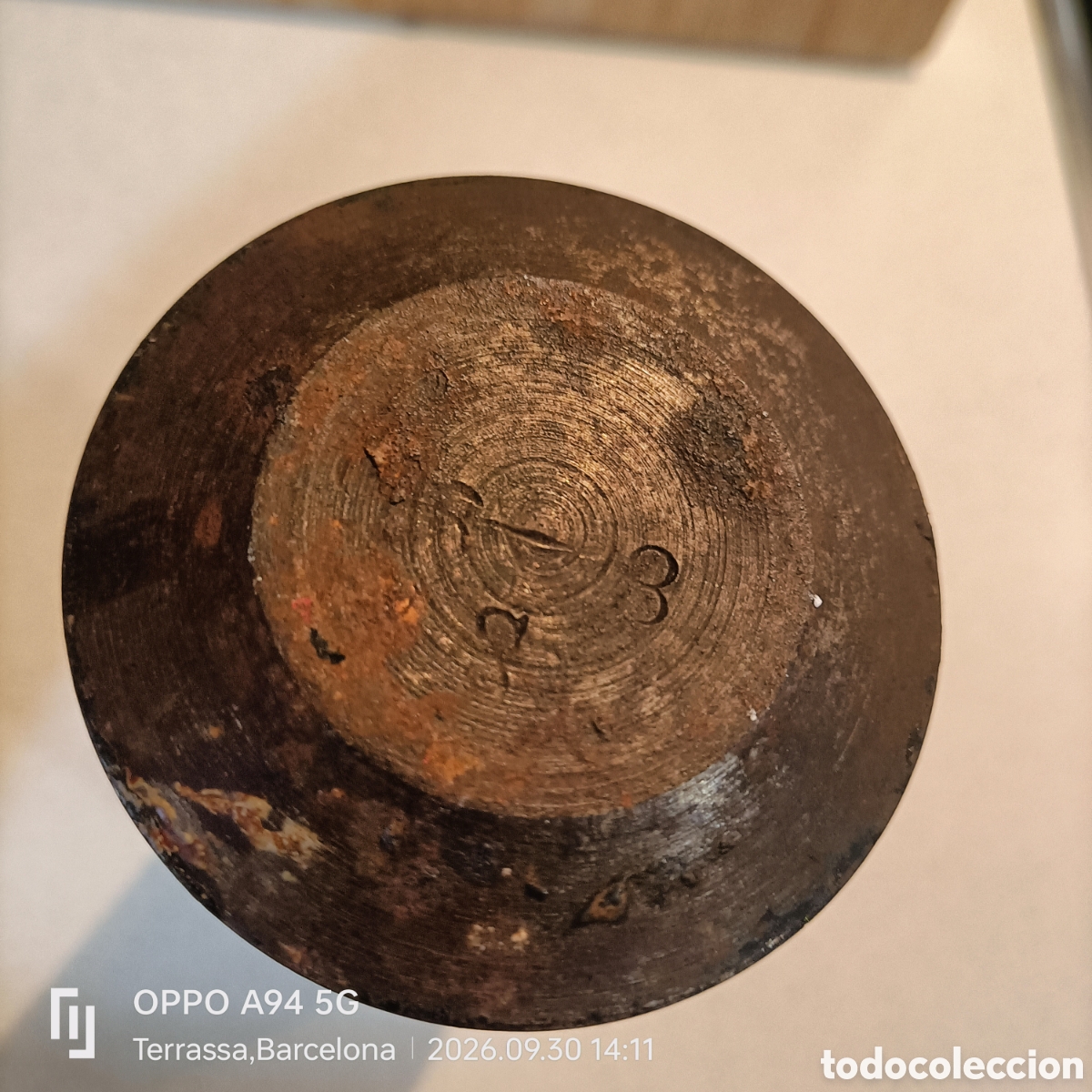 Militaria: Proyectil GCE Frente del Ebro - Foto 5