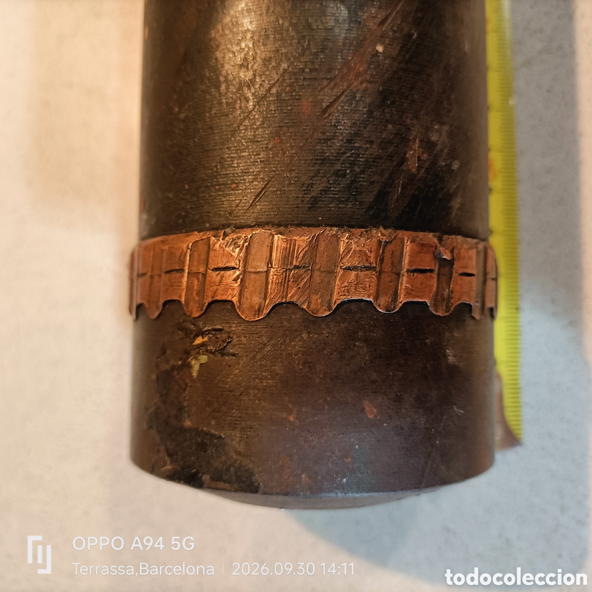 Militaria: Proyectil GCE Frente del Ebro - Foto 7