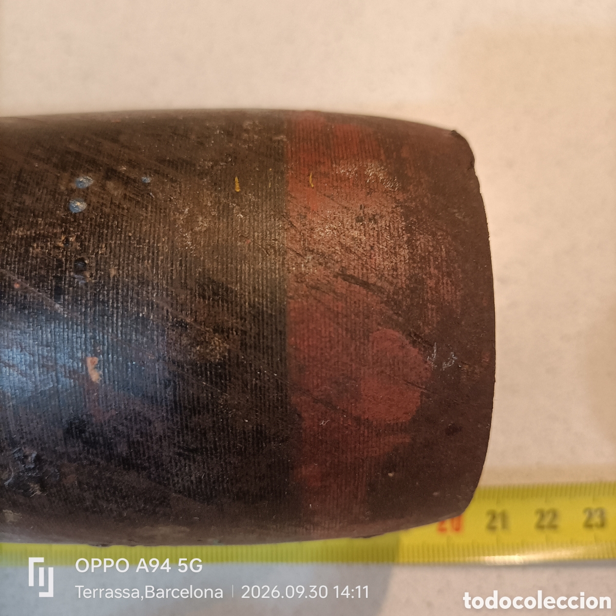Militaria: Proyectil GCE Frente del Ebro - Foto 8