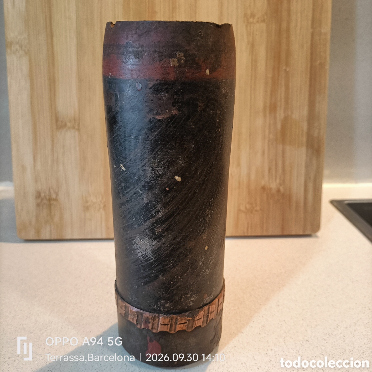 Militaria: Proyectil GCE Frente del Ebro