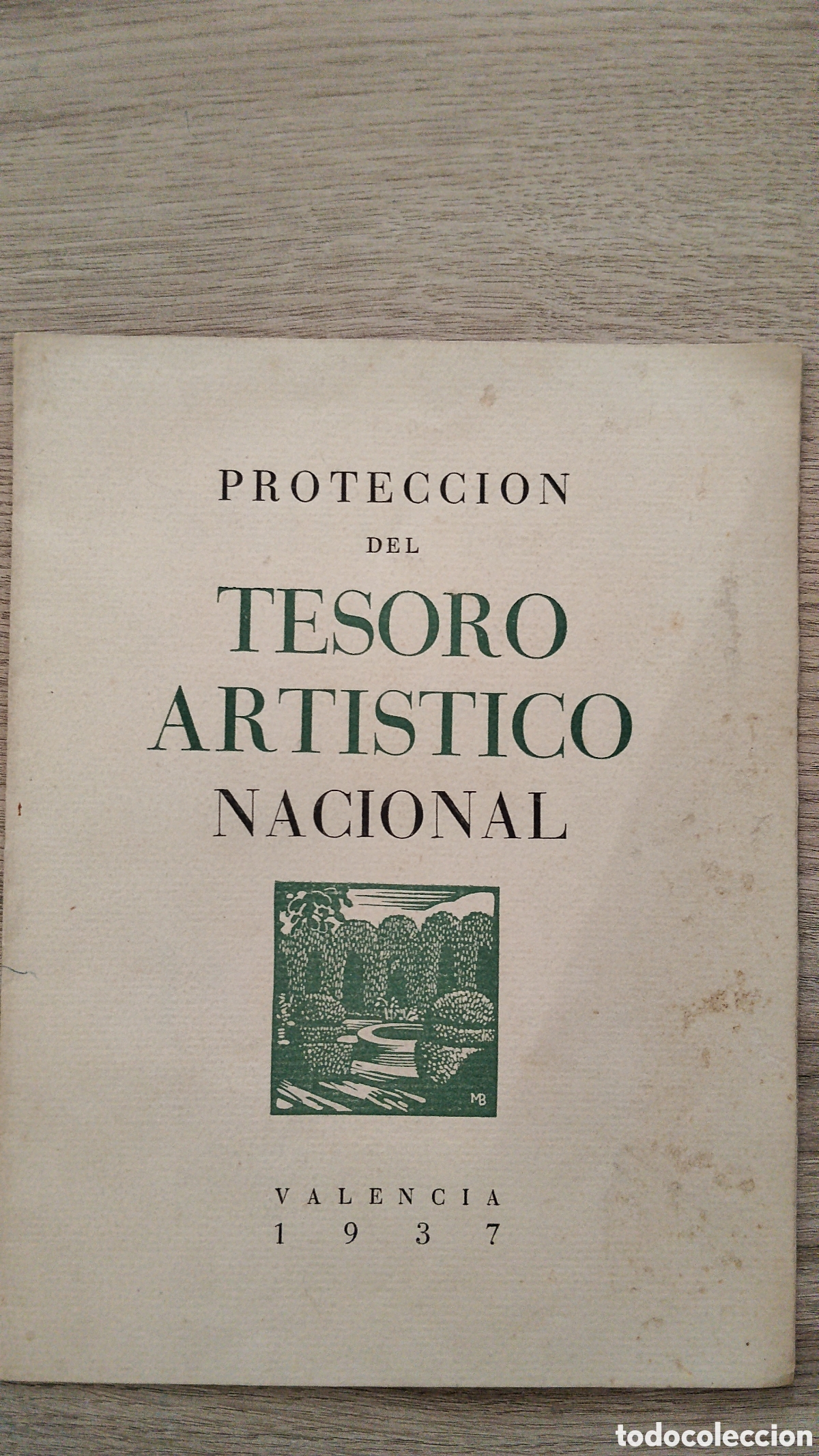 Militaria: Libreto republicano guerra civil protecci&oacute;n del tesoro art&iacute;stico nacional.valencia 1937.siguenza