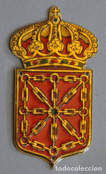 Militaria: GUERRA CIVIL - CHAPA DE LAS BRIGADAS NAVARRAS
