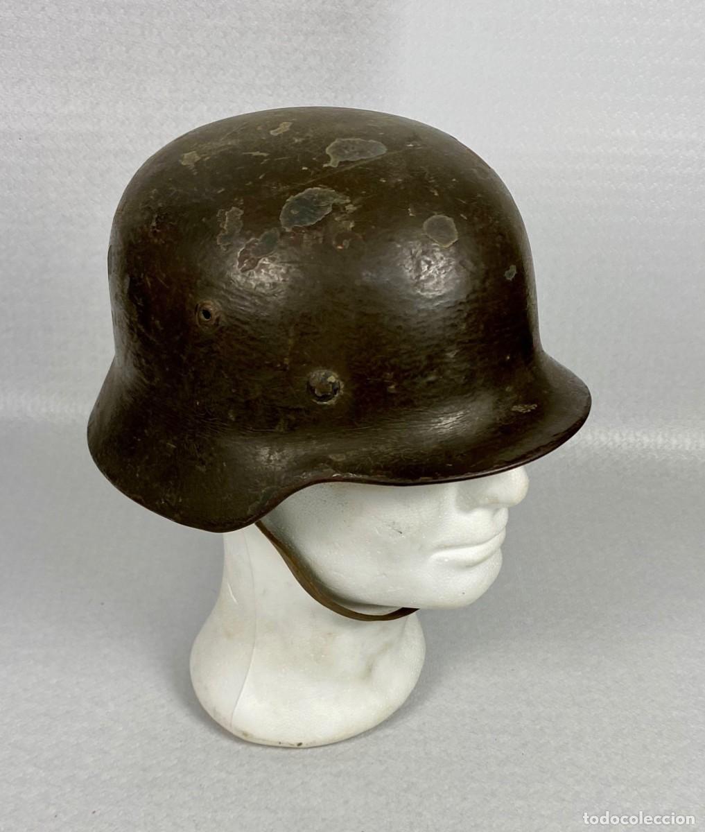 Militaria: CASCO ALEM&Aacute;N M35 LEGI&Oacute;N C&Oacute;NDOR 66 GUERRA CIVIL