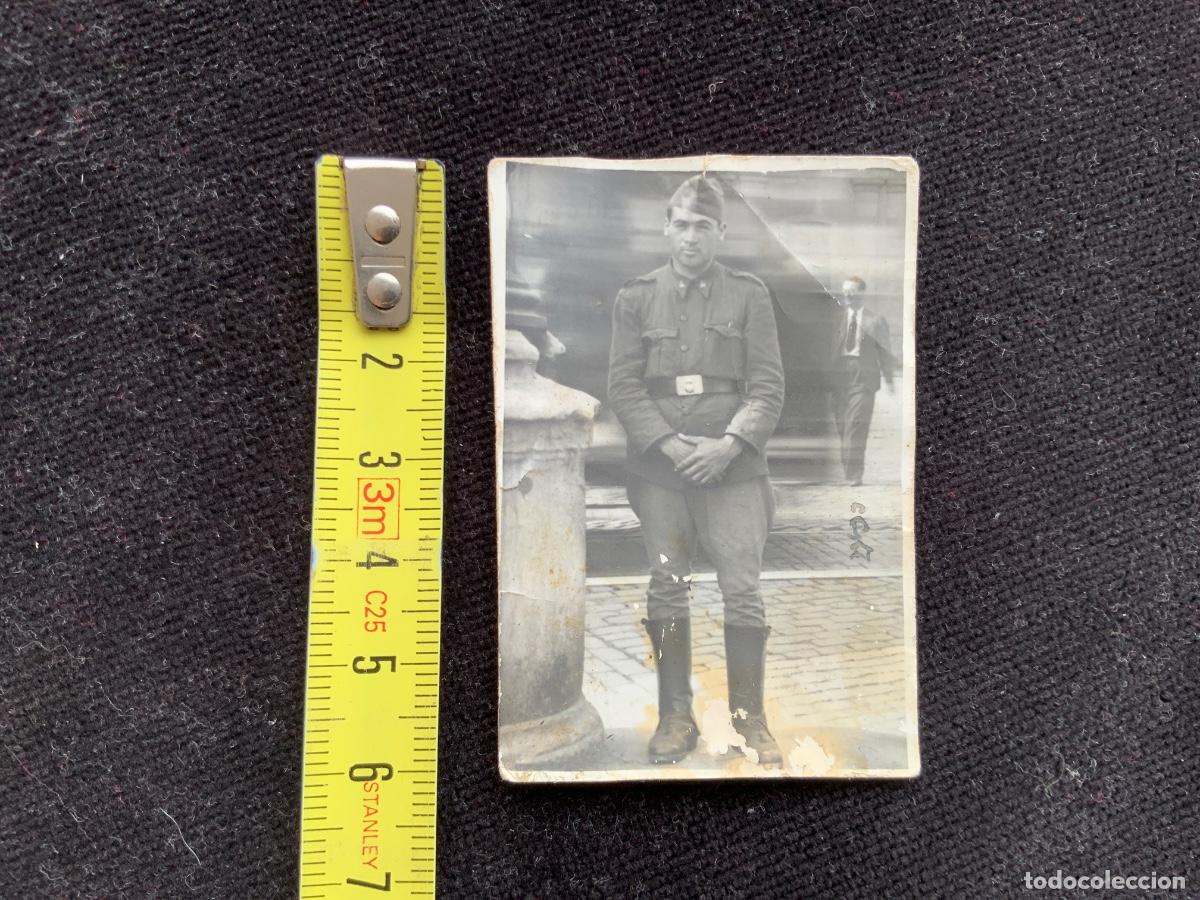Militaria: Antigua foto de posible combatiente en la guerra civil.