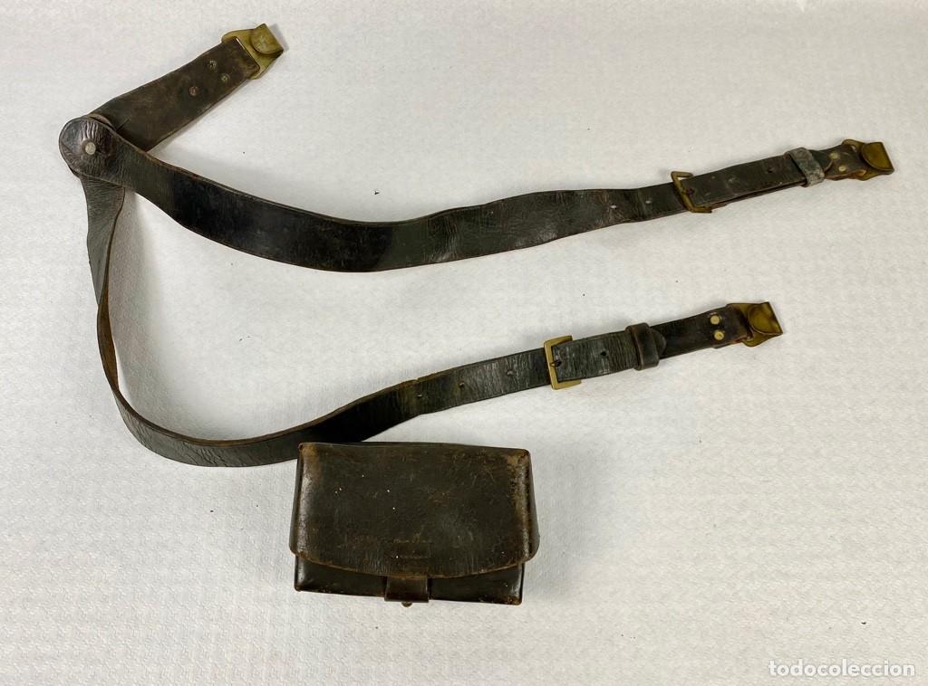 Militaria: CONJUNTO CORREAJES Y CARTUCHERA GUERRA CIVIL ESPA&Ntilde;A