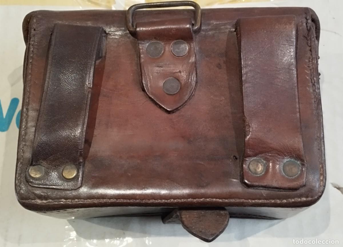 Militaria: Cartuchera guerra civil espa&ntilde;ola peines 7x57
