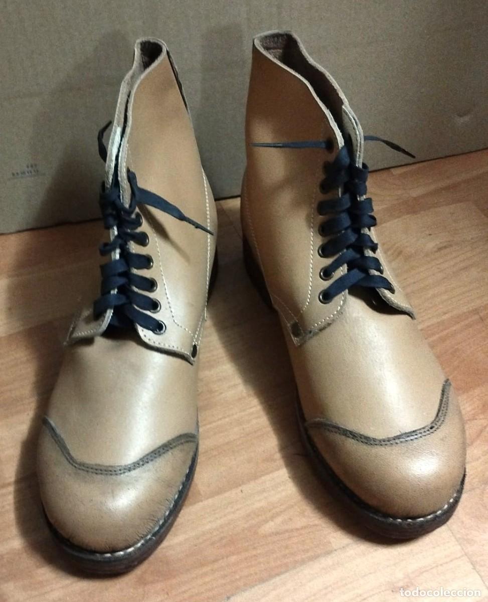 Militaria: BORCEGUIES, BOTAS CORTAS ITALIANAS PARA GUERRA CIVIL ESPA&Ntilde;OLA Y SEGUNDA GUERRA MUNDIAL, CLAVETEADAS.